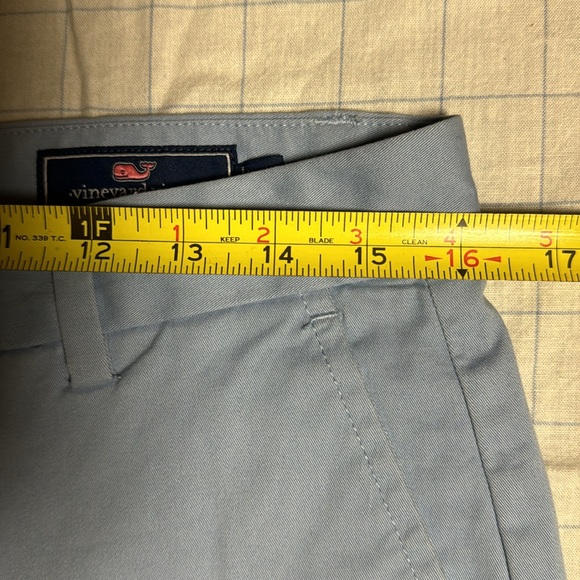 NWT Vineyard Vines Men’s 9inch Morning Mist Blue Stretch Shorts Waist 30 - Picture 8 of 10